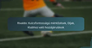 Rivaldo: Kulcsfontosságú mérkőzések, Díjak, Klubhoz való hozzájárulások
